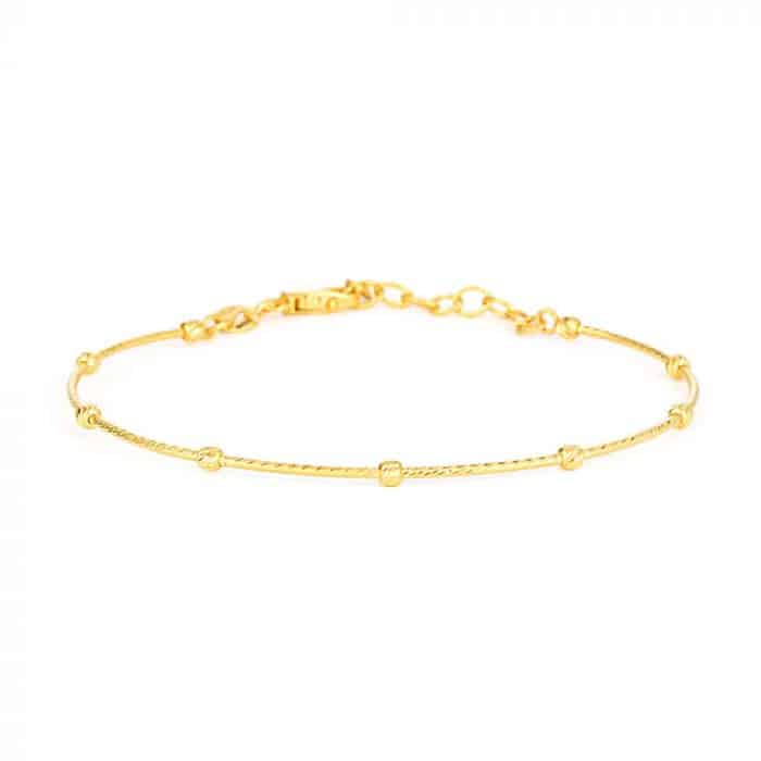 One Gram Gold Bracelet Collections For Womens Daily Use BRAC671-baongoctrading.com.vn